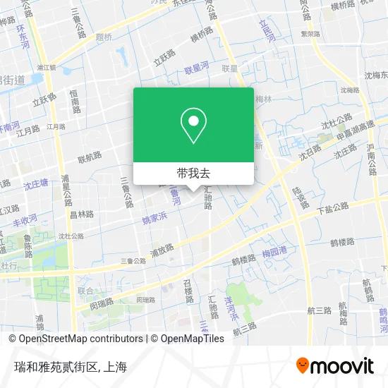 瑞和雅苑贰街区地图