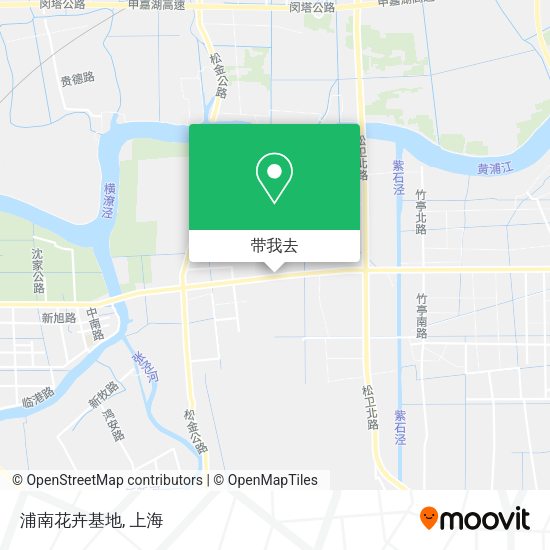 浦南花卉基地地图