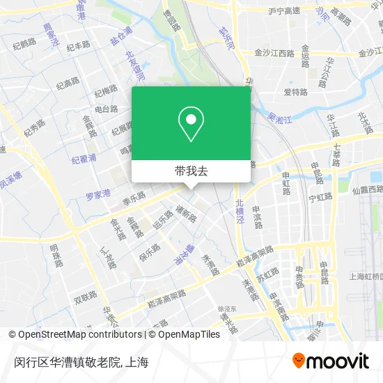 闵行区华漕镇敬老院地图