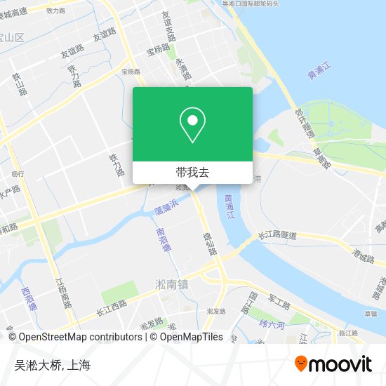 吴淞大桥地图