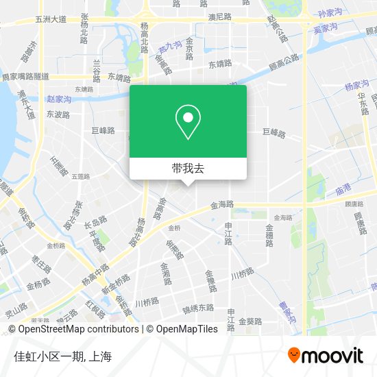 佳虹小区一期地图