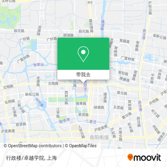 行政楼/卓越学院地图