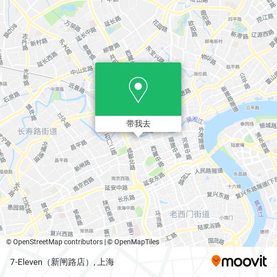 7-Eleven（新闸路店）地图