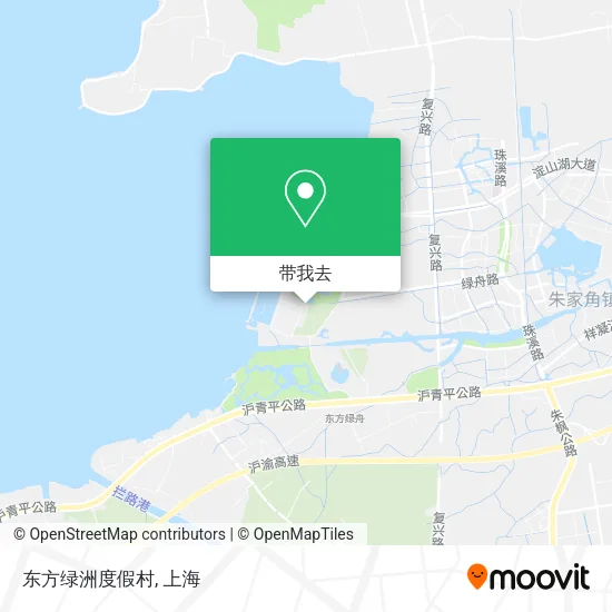 东方绿洲度假村地图