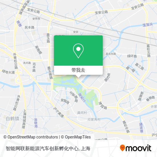 智能网联新能源汽车创新孵化中心地图