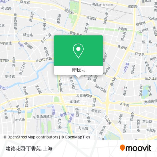 建德花园·丁香苑地图