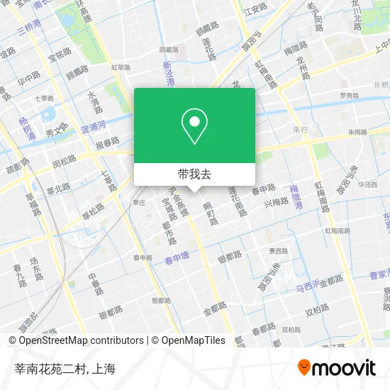 莘南花苑二村地图