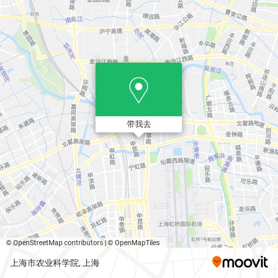 上海市农业科学院地图