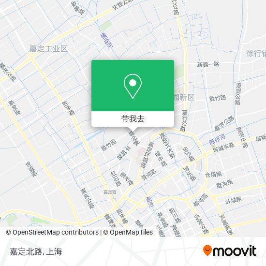 嘉定北路地图