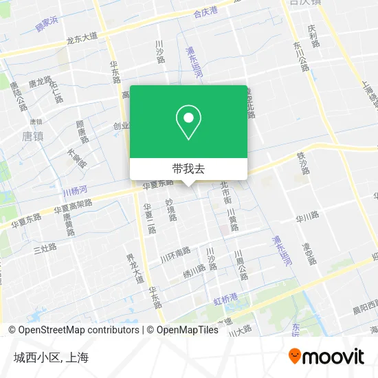 城西小区地图