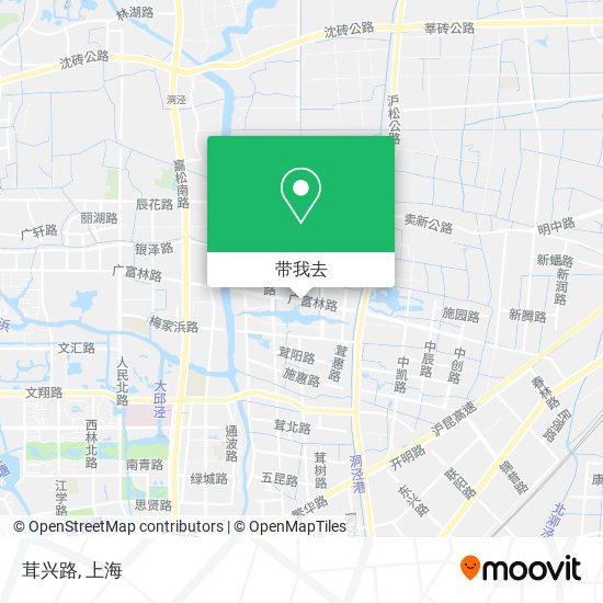 茸兴路地图