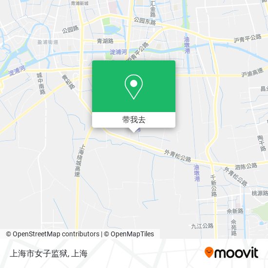 上海市女子监狱地图