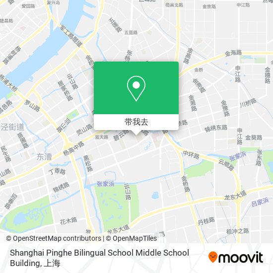 Shanghai Pinghe Bilingual School Middle School Building地图