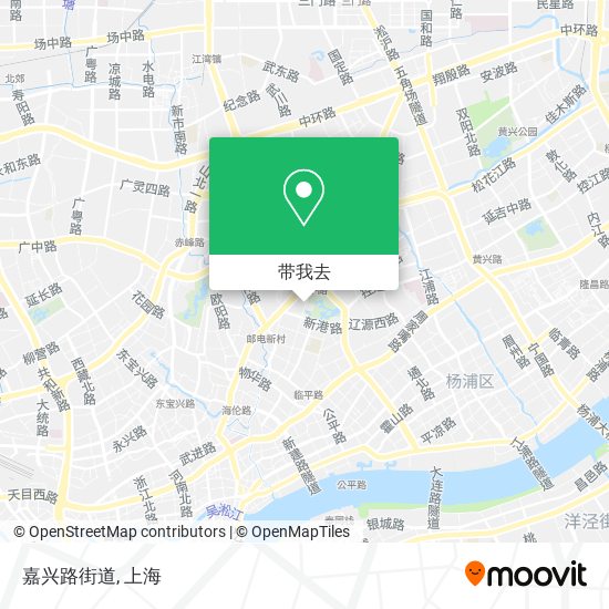 嘉兴路街道地图