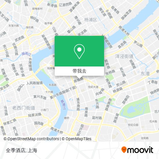 全季酒店地图