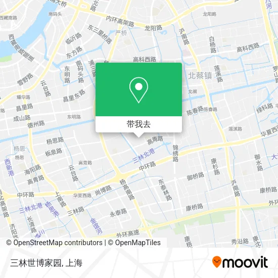 三林世博家园地图