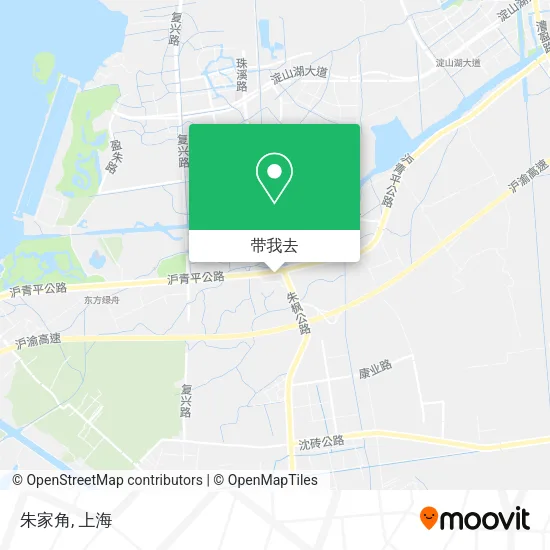 朱家角地图