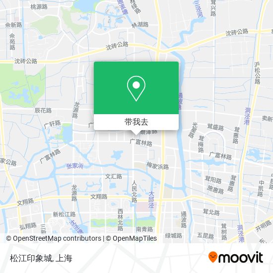 松江印象城地图