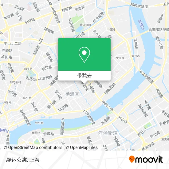 馨运公寓地图