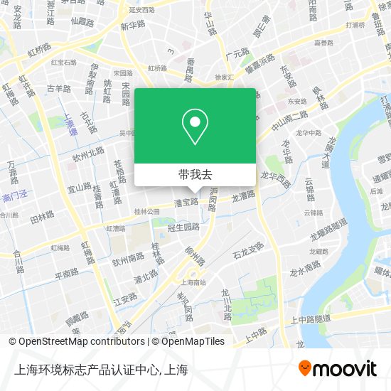 上海环境标志产品认证中心地图