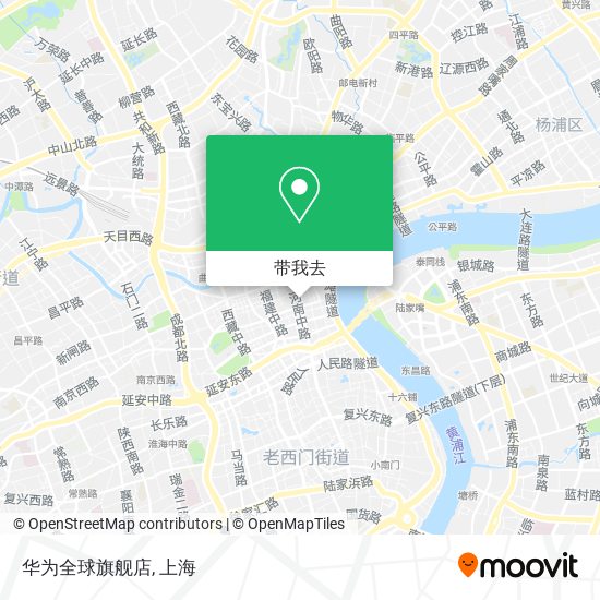 华为全球旗舰店地图