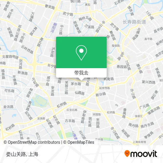 娄山关路地图