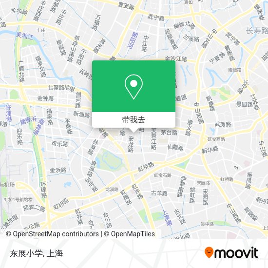 东展小学地图