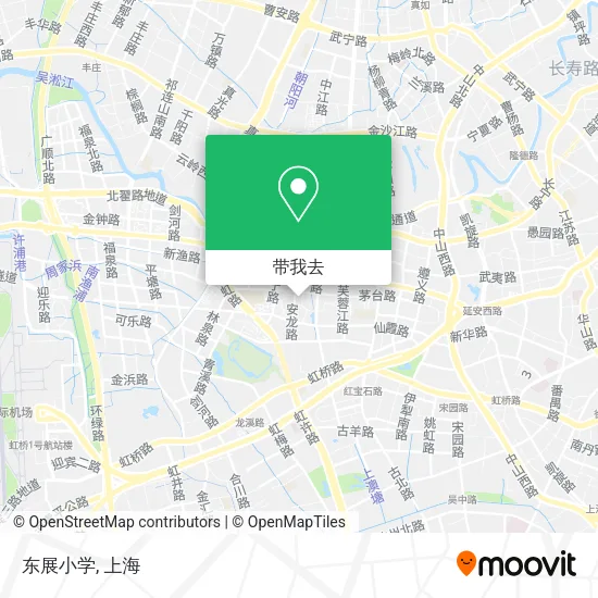 东展小学地图