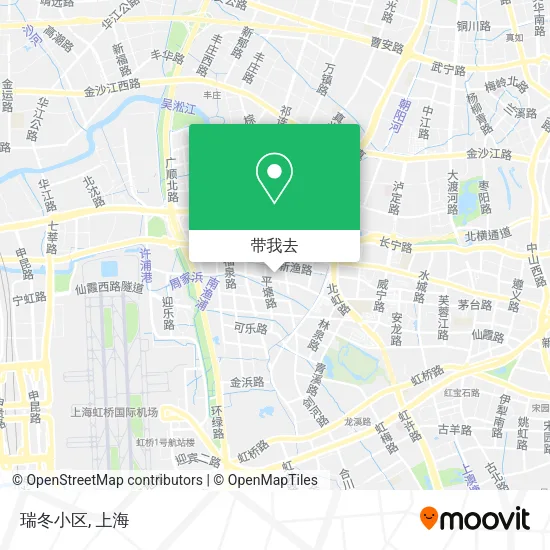 瑞冬小区地图