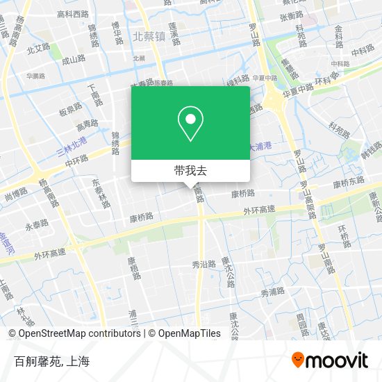 百舸馨苑地图