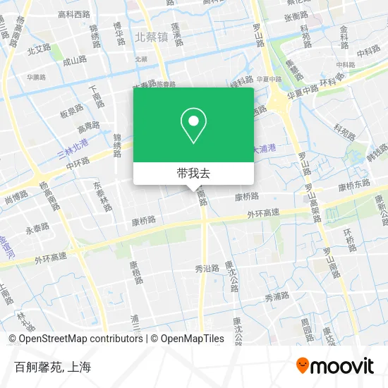 百舸馨苑地图