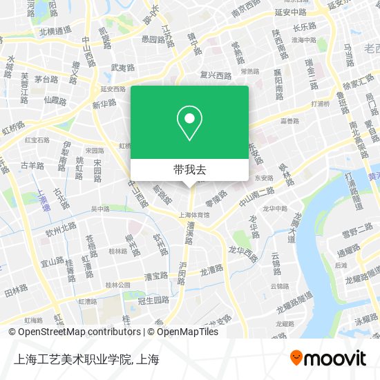 上海工艺美术职业学院地图