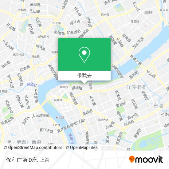 保利广场-D座地图