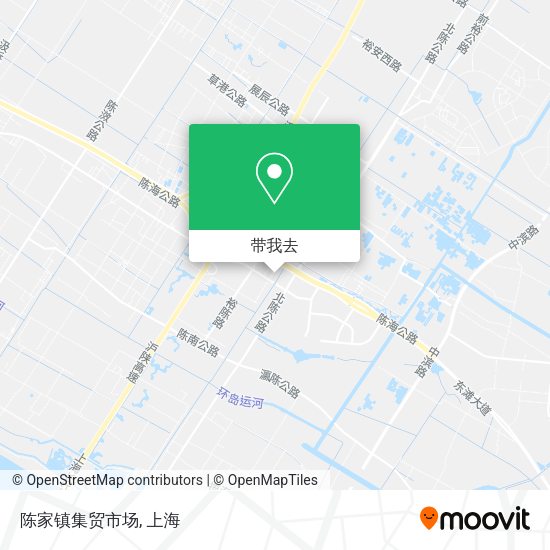 陈家镇集贸市场地图
