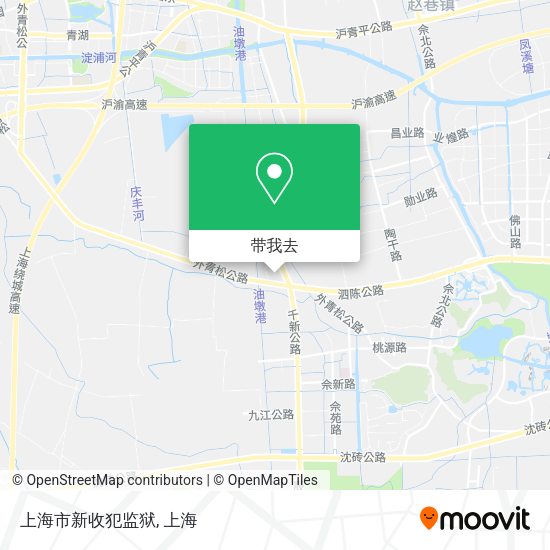 上海市新收犯监狱地图