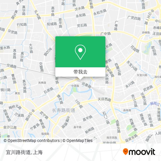 宜川路街道地图