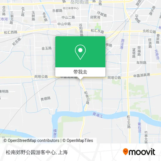 松南郊野公园游客中心地图