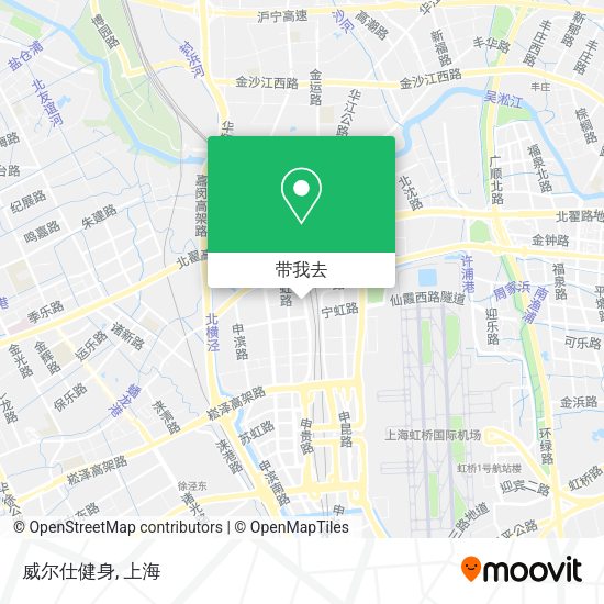 威尔仕健身地图