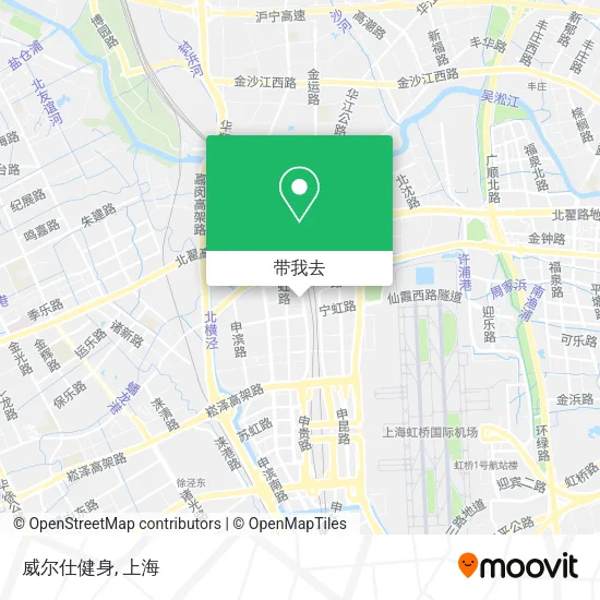 威尔仕健身地图