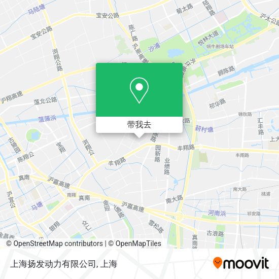 上海扬发动力有限公司地图