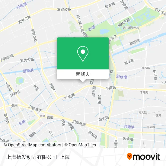 上海扬发动力有限公司地图