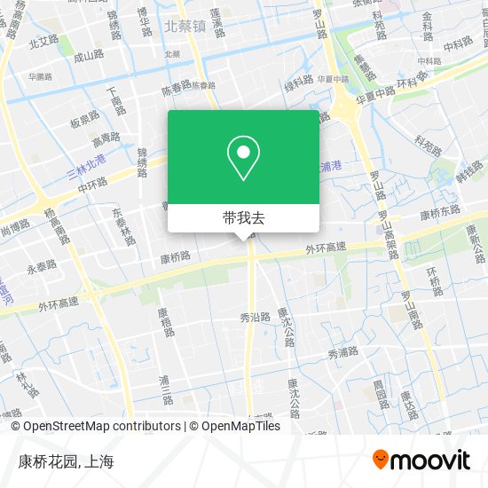 康桥花园地图
