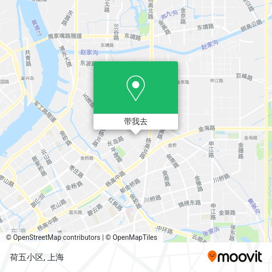 荷五小区地图