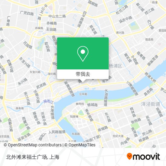 北外滩来福士广场地图