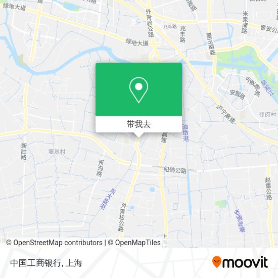 中国工商银行地图