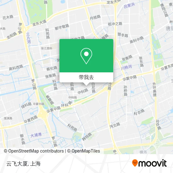 云飞大厦地图