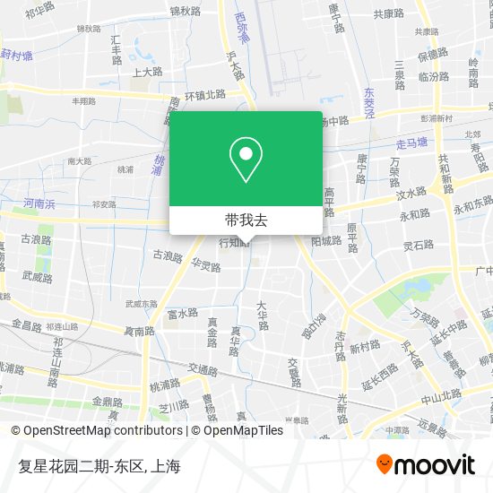 复星花园二期-东区地图