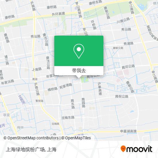 上海绿地缤纷广场地图