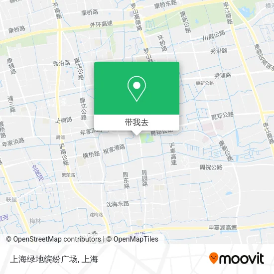 上海绿地缤纷广场地图