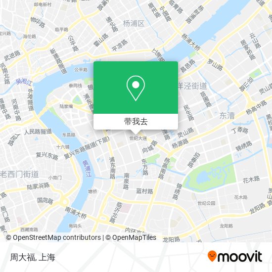 周大福地图